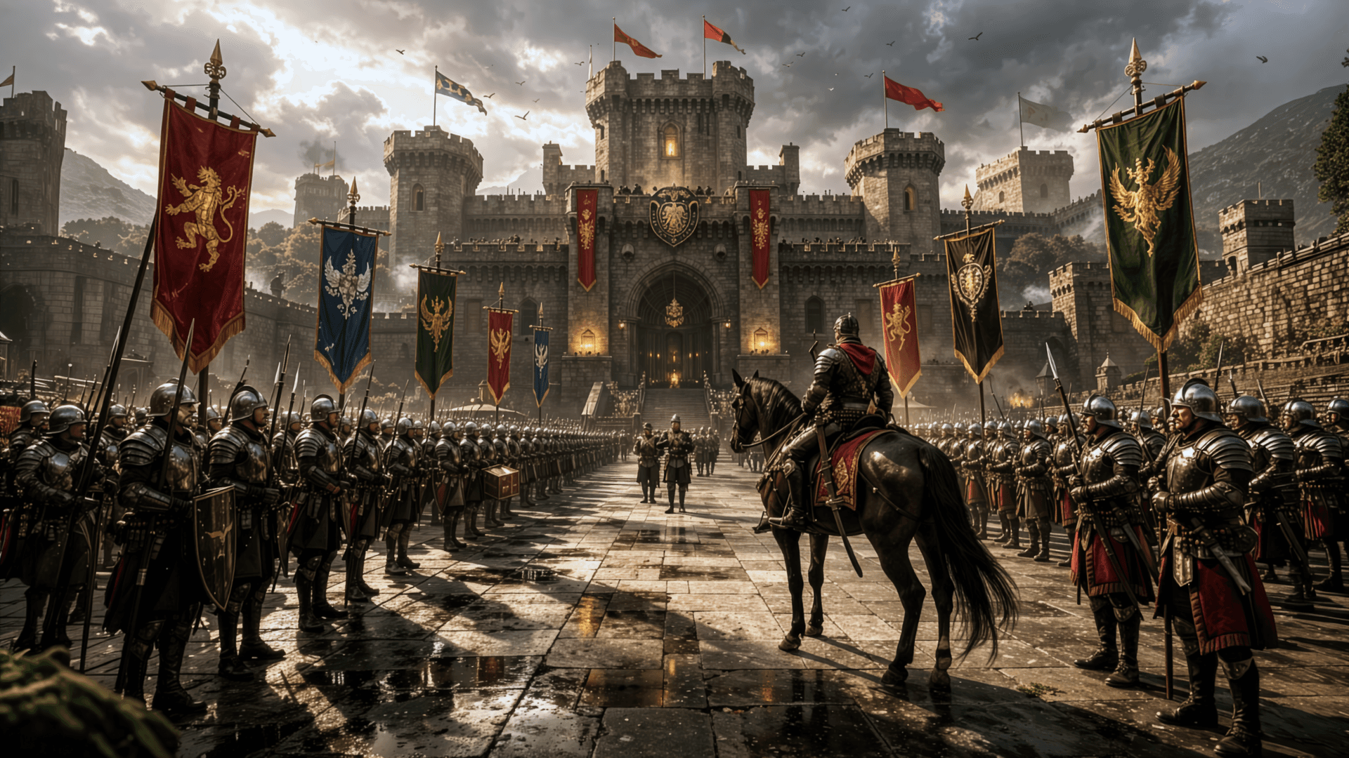 The garrison at Fort Valiance