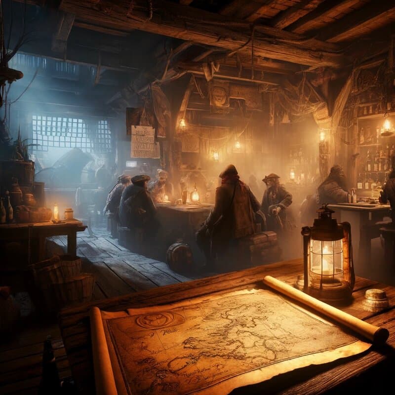 Pirate archetypes of Scuttle Cove — swashbucklers, buccaneers, sea witches, and more