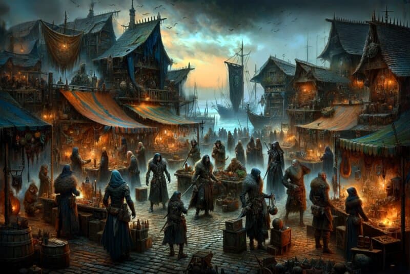 Pirate characters of Scuttle Cove