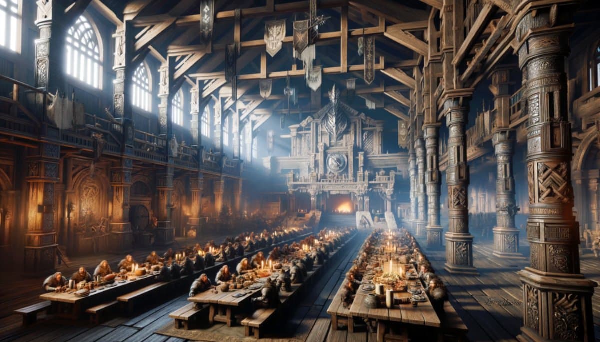 The Hall of Heroes — where the greatest warriors are honored