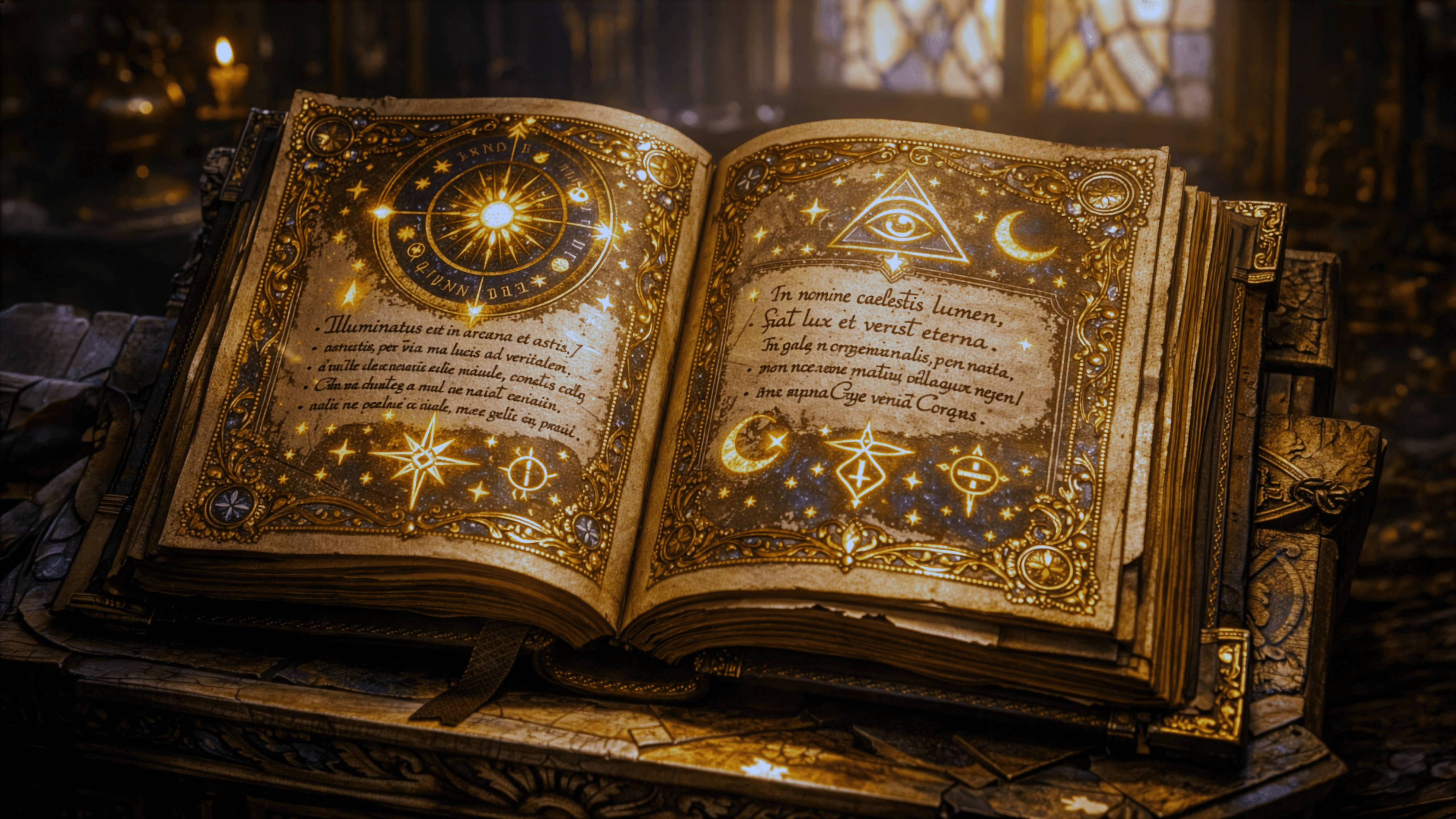 The Radiant Codex illuminated manuscript