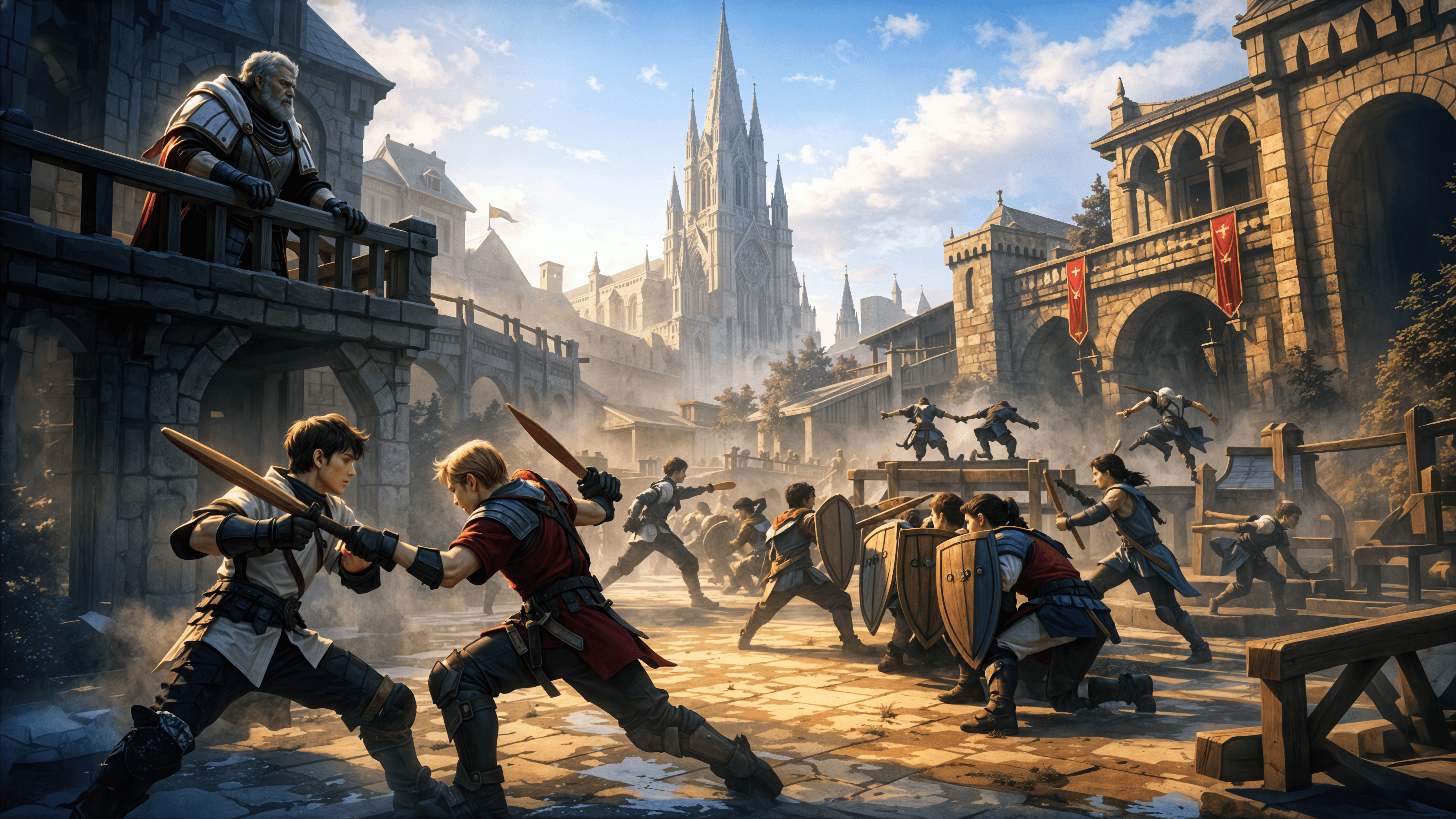 Training the next generation of Fort Valiance defenders